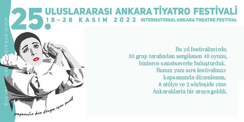 25.Uluslararası Ankara Tiyatro Festivali Sona Erdi